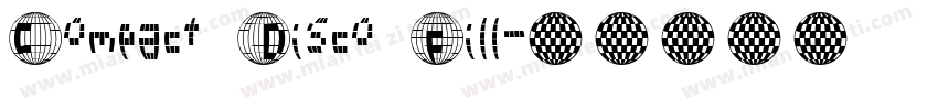 Compact Disco Fill字体转换